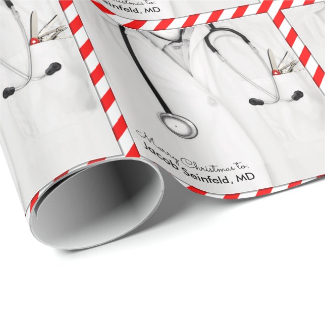 Doctor Christmas Wrapping Paper (Roll Corner)