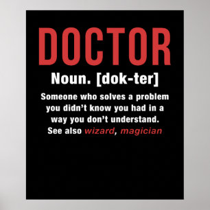 Doctor Definition Poster