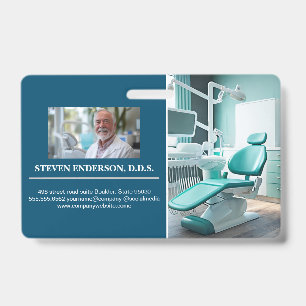 Doctor   Dental Office Equipment ID Badge