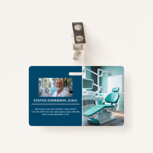 Doctor   Dental Office Equipment ID Badge