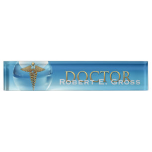 DOCTOR Desk Name Plate