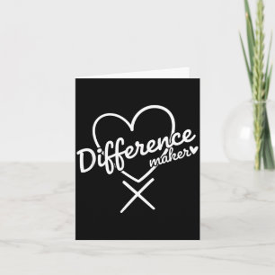 Doctor Difference Maker Heart, Proud Physician Hea Card
