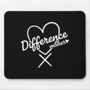 Doctor Difference Maker Heart, Proud Physician Hea Mouse Pad