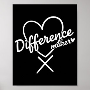 Doctor Difference Maker Heart, Proud Physician Hea Poster