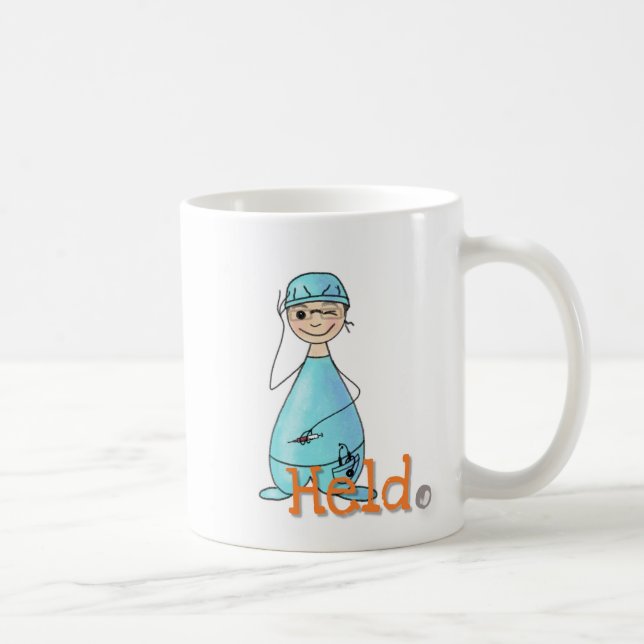 Doctor Doc Surgeon Tasse Mug Held dot (Right)
