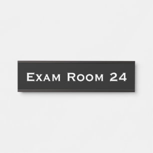 Doctor Doctor's Office Dentist Exam Room Door Sign