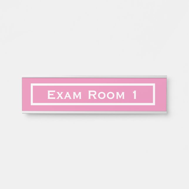 Doctor Doctor's Office Dentist Exam Room Door Sign (Front)