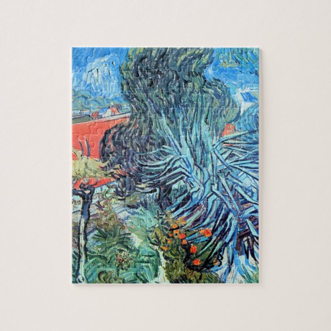 Doctor Gachet's Garden, Auvers by Vincent van Gogh Jigsaw Puzzle (Vertical)