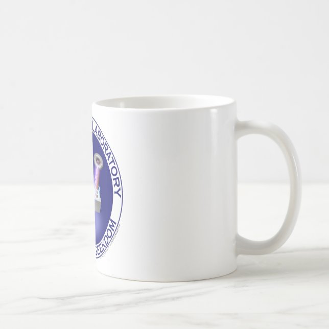 Doctor Geek's Laboratory Logo Coffee Mug (Right)