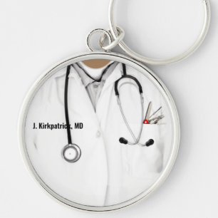 Doctor Gift Personalised Key Ring