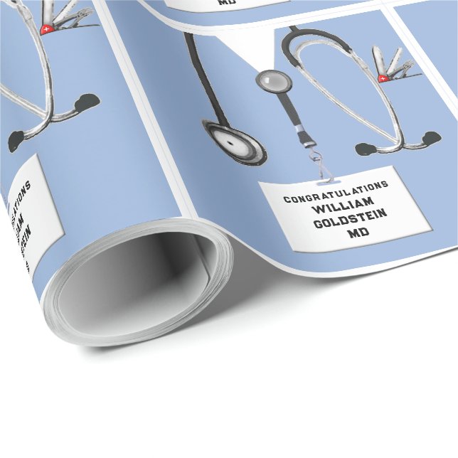 Doctor Gift Wrapping Paper (Roll Corner)