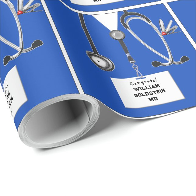 Doctor Gift Wrapping Paper (Roll Corner)
