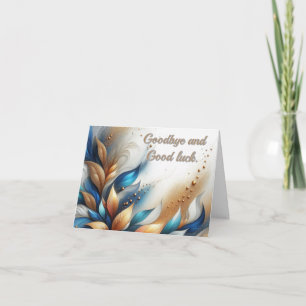 Doctor Goodbye Good Luck Thank You Card