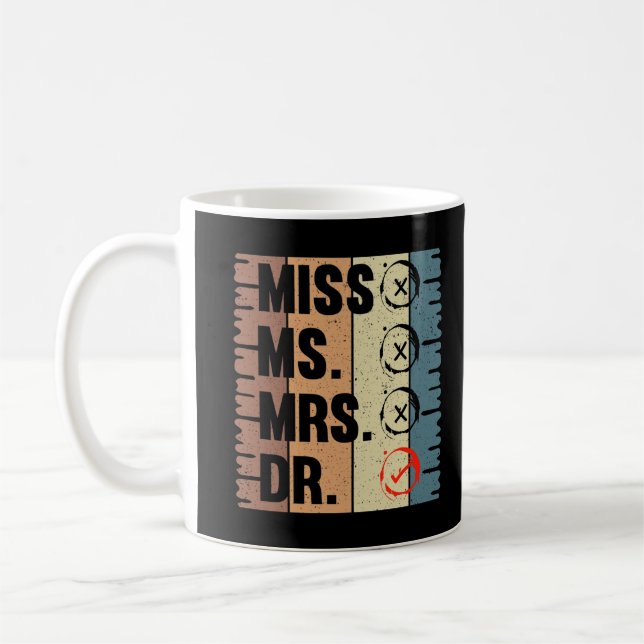 Doctor Graduation Healthcare Medical Worker Coffee Mug (Left)