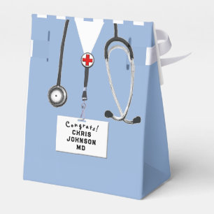 Doctor Graduation Party Favour Box