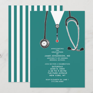 Doctor Graduation Party Invitations