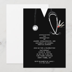 Doctor Graduation Party Invitations