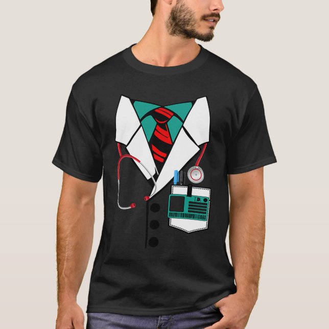 Doctor Halloween Med School Medical Students Docto T-Shirt (Front)