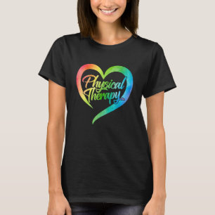 Doctor Heart Physical Therapy Valentines Day Love T-Shirt