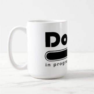 Doctor In Progress Funny Med School Loading Bar Coffee Mug