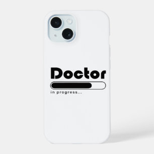 Doctor In Progress Funny Med School Loading Bar iPhone 15 Case