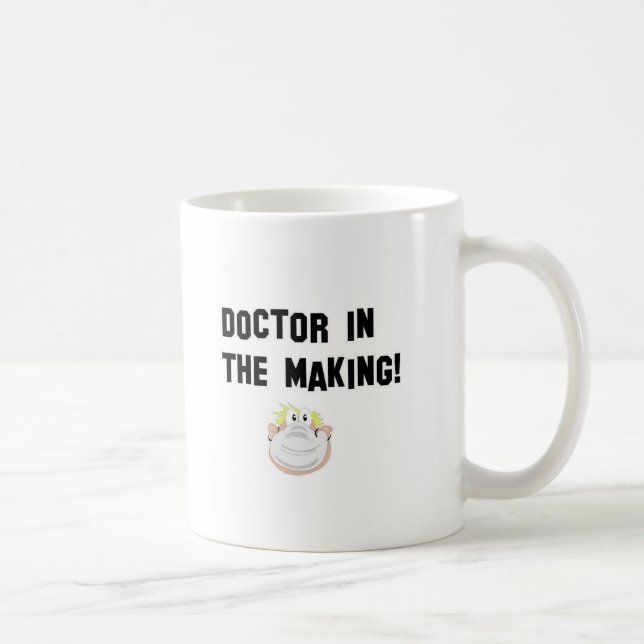 Doctor in the making coffee mug (Right)