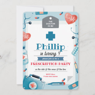 Doctor Invitation for kids