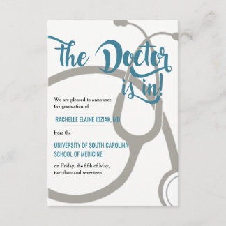 Doctor is In Announcement