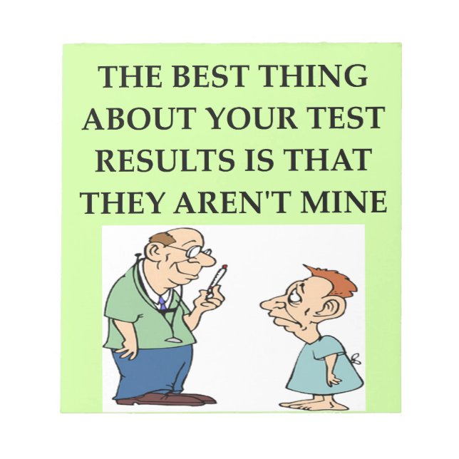 doctor joke notepad (Front)