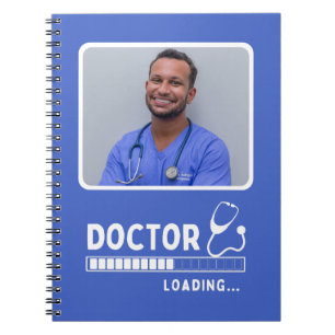 Doctor Loading Bar Funny Medical Future Doctor Notebook