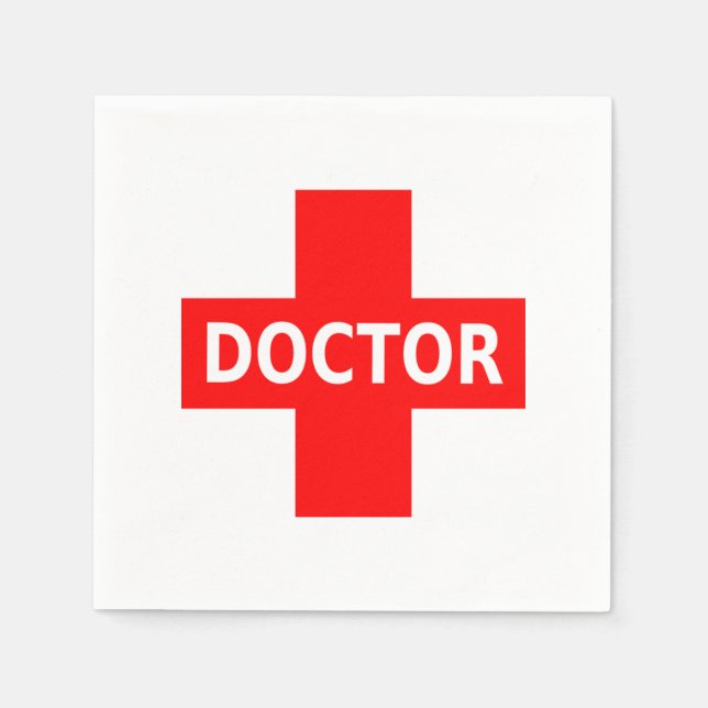 Doctor Logo Napkin (Front)