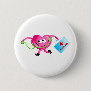 Doctor Love 6 Cm Round Badge