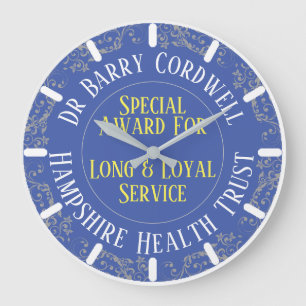 Doctor Loyal Service Award Large Clock