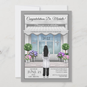 Doctor Medical Graduation Invitation