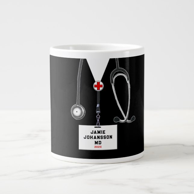 Doctor Medical School Grad 2024 Large Coffee Mug (Front)