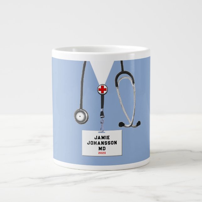 Doctor Medical School Grad 2024 Large Coffee Mug (Front)