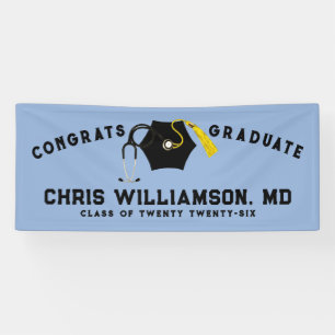 Doctor Medical School Graduation Banner