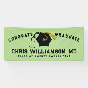 Doctor Medical School Graduation Banner
