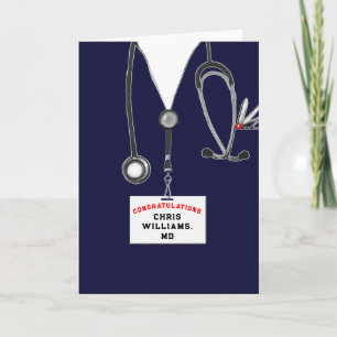Doctor Medical School Graduation Card