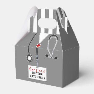 Doctor Medical School Graduation Favour Box