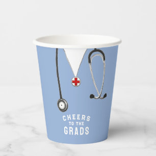 Doctor Medical School Graduation Paper Cups