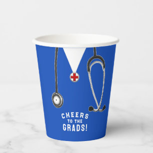 Doctor Medical School Graduation Paper Cups