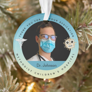 Doctor Medical Themed Christmas Ornaments