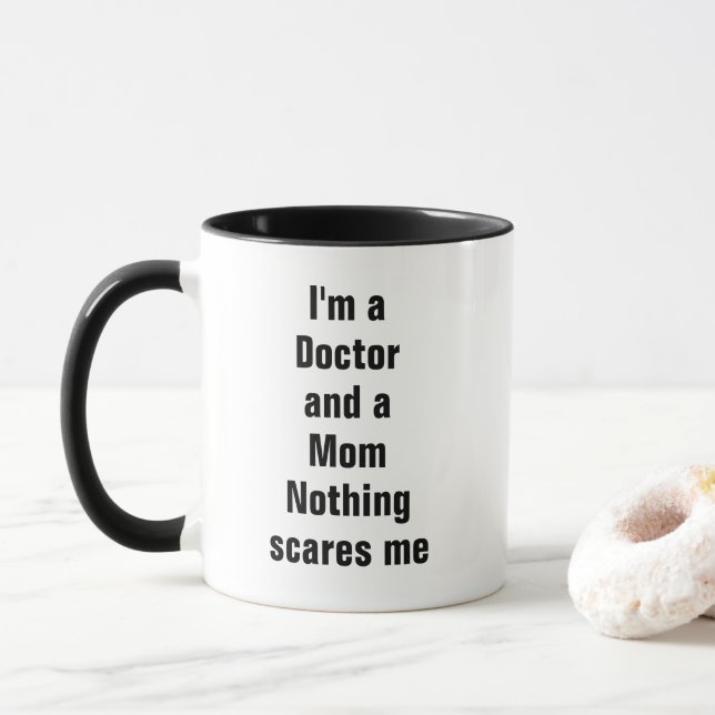 Doctor Mum Mug (With Donut)