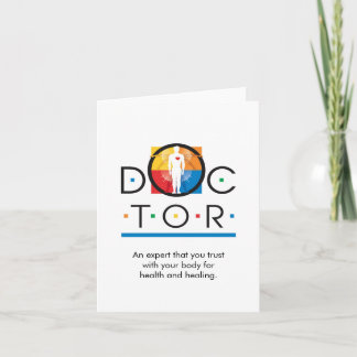 “Doctor” Note Card