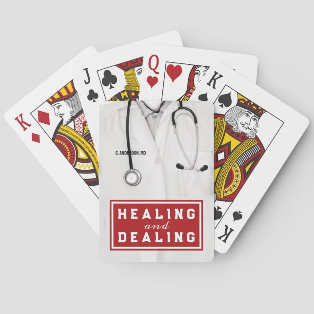Doctor Novelty Playing Cards (Back)