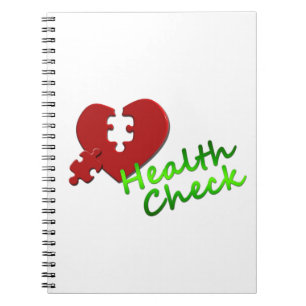 Doctor Nurse Medical Office Business Peace Love Notebook
