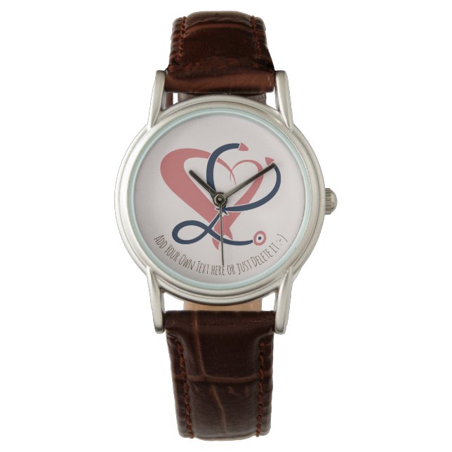 Doctor, nurse, paramedic, emergency gift template watch (Front)