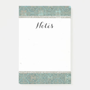 Doctor Nurse Sports Medicine Peace Love teal Post-it Notes