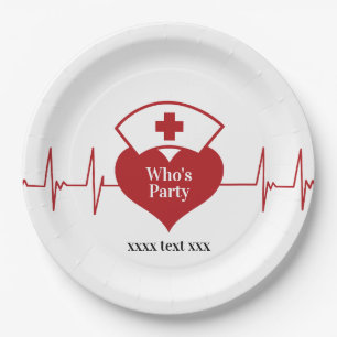 Doctor , Nursing, Medical Paper Plate